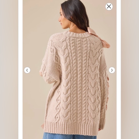 ALTAR’D STATE ember ribbon cardigan💕 - Picture 3 of 5